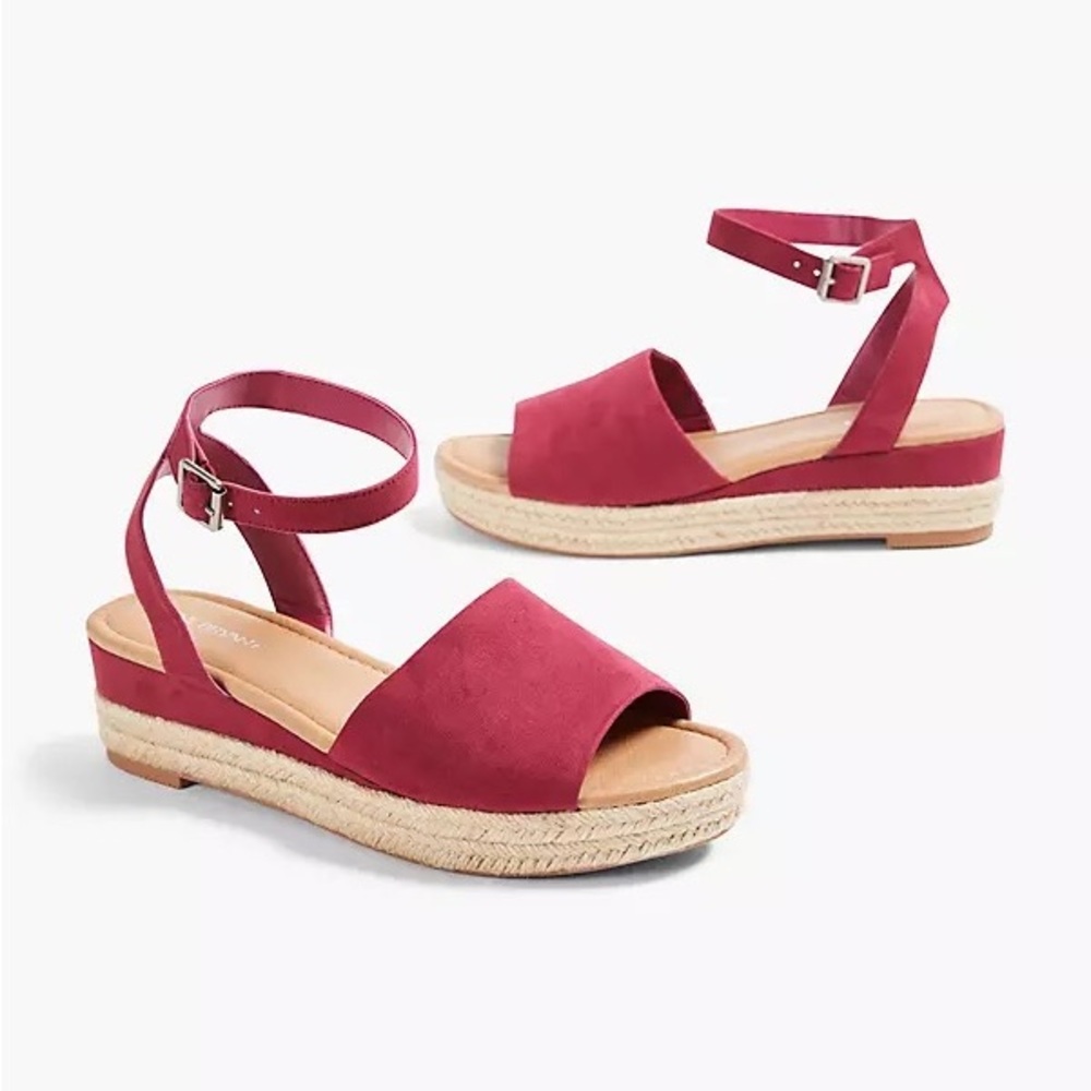 NWT Dream Cloud Platform Wedge Espadrille Sandal SIZE 11 WIDE